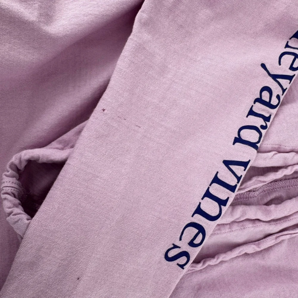 Vineyard Vines Women's Pink Hoodie Long Sleeve Whale Logo Cotton Size M Coastal‎ - Picture 5 of 13